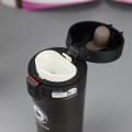 Miniatyrbild 2 av 5: Resekaffemugg Termosglas i rostfritt stål Vakuumflaska termovattenflaska temugg