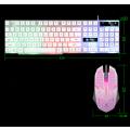 Pikkukuva 5 / 5: Langaton näppäimistö ja hiiri GTX300 Combo Kit LED-taustavalaistus, valkoinen