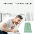 Miniatyrbilde 3 av 5: Håndkle i ren bomull | Grønn & Hvit | Sett med 4 Ultra Soft Combination 3