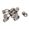 Miniatyrbillede 5 af 7: 10 stk. 3D Printer Dyser MK8 Rustfrit Stål 1.75mm Ekstruder Printhoved Dele Tilbehør 0.4mm