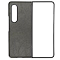 Pikkukuva 1 / 7: Liiketoiminnan nahkakuvioinen puhelinkotelo iskunkestävä puhelimen suojus Samsung Galaxy Z Fold 3:lle, armeijanvihreä