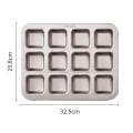 Miniatyrbilde 4 av 5: Kake Toast Form, 12 Mini Måltidspose Bakepanne, Hjem