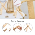 Pikkukuva 4 / 5: 2Set Baseball Rack -näyttöteline, pieni, mini Daseball-mailateline