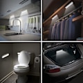 Miniatyrbillede 10 af 11: 2 x LED lampe med bevægelsessensor multicolor White Light / Warm Light