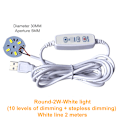 Miniatyrbillede 1 af 8: DC 5V Dæmpbar LED-chips SMD LED-lampe DIY Light Justerbar LED A5