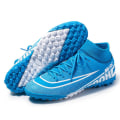 Miniatyrbillede 2 af 5: Herre fodboldsko Skridsikre fodboldsko Klamper græsfodboldsneakers Yj8508A Blue 44
