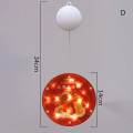 Miniatyrbilde 6 av 10: Jule-LED-lys Tegneserie trykte hengende vinduslys alltid på Dekorativt juletema nattlys for hjemmefest F