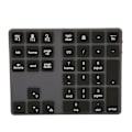 Pikkukuva 3 / 7: Langaton numeronäppäimistö Mini Ultra Ohut Alumiiniseos 7 Värin Taustavalaistu 34 Näppäimen Numeronäppäimistö Windowsille ja OS:lle