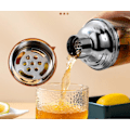 Miniatyrbillede 5 af 5: Rustfrit Stål Glas med Skala Bartender Glas Shaker Mælk Te Glas 450ML (Hvid),