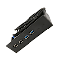 Miniatyrbild 3 av 7: USB Frontpanel 2 USB2.0 2 USB3.0 Höghastighetsöverföring 5.25in Datorexpansionskort 4 Portar