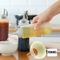 Miniatyrbillede 3 af 5: Sauceflaske med låg 4 stk 350 ml Plastkrydderi Squeeze Bo