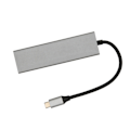 Miniatyrbild 5 av 7: USB C Hub 6 i 1 Aluminiumlegering 100W PD Laddning 4K UHD 5Gbps Överföring USB C Splitter för TV Monitor Projektor