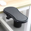 Miniatyrbillede 5 af 5: Computer Armlæn Roterbart Komfortabelt Skridsikkert Ergonomisk Skrivebordsarmlæn til Hjemmekontor Sort