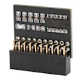 Miniatyrbillede 3 af 7: TPM 1.2 Krypteringssikkerhedsmodul LPC 20Pin Uafhængig Krypteringsprocessor Sikker Stabil TPM 1.2 Modul til PC