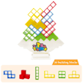 Miniatyrbild 10 av 11: Tetra Tower Game Tetris Balance Toy Stacking Block Stack Assembl