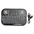 Miniatyrbild 1 av 7: Mini Trådlöst Bluetooth Tangentbord med Pekplatta Stöd 2.4GHz RF Multi Touch Uppladdningsbart Handhållet Tangentbordskontroll för PC