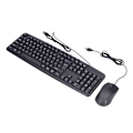 Miniatyrbillede 4 af 7: Kablet Tastatur og Mus Combo USB Desktop Notebook Computertilbehør til Hjemmekontor