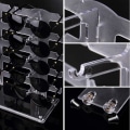 Miniatyrbilde 2 av 5: 2-rads solbrillerstativ Holder Briller Display Stativ Transparent