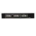 Miniatyrbillede 7 af 7: DVI Splitter 1 ind 2 ud, understøtter 30 36bit farve 4K tabsfri transmission, dobbelt skærm distribution duplikator 100‑240V EU stik