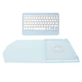 Pikkukuva 7 / 7: Pystysuuntainen näppäimistö kotelolla, sininen, ergonominen folio, magneettisesti irrotettava pystysuuntainen näppäimistö kotelolla ja kynätelineellä IOS-tabletille
