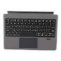 Miniatyrbild 6 av 7: Trådlöst tangentbord BT5.0 Ultra Slim Touchpad PU Läder Enkel Kontroll Snabb Respons Tablet Tangentbord för Go 1 2 3 Med Färgglad Bakgrundsbelysning (450mAh Batteri)