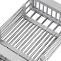 Miniatyrbilde 3 av 5: Justerbar tørkestativ i rustfritt stål Rustfritt for frukt Grey