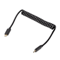 Miniatyrbillede 6 af 7: USB C Kabel USB C til USB C 14K 60hz 3A Hurtig Opladning 10Gbps 1.2m Spiral Fjeder Design USB C Strømkabel Han Lige til Han Lige Stik