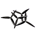 Miniatyrbillede 4 af 7: 4 stk. Drone Propeller 3 Blade Høj Hastighed 7 tommer 180 mm Propeller til CW FPV Drone 2206 til 1500kv Motor