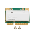 Miniatyrbillede 1 af 7: WiFi Netværkskort AX3000HMW WIFI6 Netværkskort Bluetooth5.2 2.4G 5Ghz Dual Band Mini PCIe Kort til Laptop
