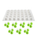 Miniatyrbillede 8 af 8: Glober 35 stk Silikoneform | Mousseform Pralineform white