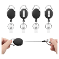 Miniatyrbillede 1 af 4: Infällbar rem, 4-pack infällbar ID-kortholder