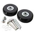 Miniatyrbillede 1 af 5: 50 mm Sæt med 8 Kuffert Udskiftningshjul Case Hjul Reservedele Drejelige Hjul Hjul Bære