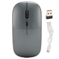 Pikkukuva 1 / 7: Langaton USB-hiiri, ladattava, hiljainen langaton tietokonehiiri työhön, opiskeluun ja vapaa-aikaan, harmaa