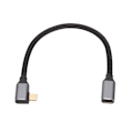 Miniatyrbillede 1 af 7: 0.25M PD 100W Type C 3.1 Gen2 10Gbps 4K 60Hz HD Projektionsskærm Opladningsdata Strømledning
