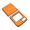 Miniatyrbillede 7 af 7: Beskyttende Etui Lichee Mønster Ridsefast Telefoncover til Moto Razr 2022 Foldbar Mobiltelefon Orange
