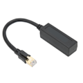 Pikkukuva 7 / 7: RJ45 Ethernet -sovitinkaapelin jatko 1–3 porttia, erinomainen yhteys, tiedonsiirto, hyvä signaali, Ethernet-liitäntäsovitin