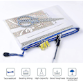 Miniatyrbild 4 av 5: Plastic Wallets A5, 10pcs Zip Lock Bags Mesh Document Wallet Document Folders