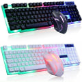 Pikkukuva 3 / 5: Langaton näppäimistö ja hiiri GTX300 Combo Kit LED-taustavalaistus, valkoinen