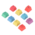 Miniatyrbilde 6 av 7: Keycap DIY Fin utførelse Matt utseende Ergonomisk design Slitasjebestandighet Tastaturtaster