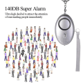 Miniatyrbillede 4 af 4: Personligt alarm, 5 stk 140db nøglering Nødalarm