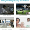 Miniatyrbild 8 av 8: USB HD-webbkamera Inbyggd mikrofon Smart 30fps webbkamera