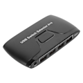 Miniatyrbild 4 av 7: 4 Port USB 2.0 Switch Selector 4 Datorer Delar 4 USB-Enheter USB KVM-Switch för Tangentbord Mus