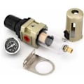 Miniatyrbilde 4 av 5: Vannutskiller Trykkregulator Trykkluftkompressor Regulator med Metallskjerm 3/8 tommers Filter