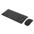 Miniatyrbillede 5 af 7: Keyboard Mouse Combo Sort 78 Taster 2.4G Trådløs Ergonomisk Ultratynd Mus Lydløse Taster Tastatur og Mus