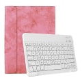 Pikkukuva 1 / 5: Qwert Apple iPad Pro 11 tuuman langaton Smart Sleep -näppäimistö + kotelo (vaaleanpunainen??valkoinen)