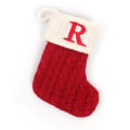 Miniatyrbild 1 av 10: Julstrumpor Alfabet Bokstäver Sock Julgranshängare Letter R