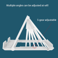 Miniatyrbilde 3 av 5: Desktop Lazy Mobiltelefon Folding Stativ for 6 - 11 tommer Kompatibel