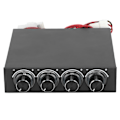 Miniatyrbillede 2 af 6: Køleblæser Controller Humaniseret Støjreduktion Multifunktionel PWM Hastighedscontroller 5V-12V