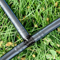 Miniatyrbillede 4 af 5: Rørforbindelser til 16 mm vandingssystem T-stykke, sort, 8 stk.