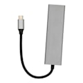 Miniatyrbild 1 av 7: USB C Hub 6 i 1 Aluminiumlegering 100W PD Laddning 4K UHD 5Gbps Överföring USB C Splitter för TV Monitor Projektor